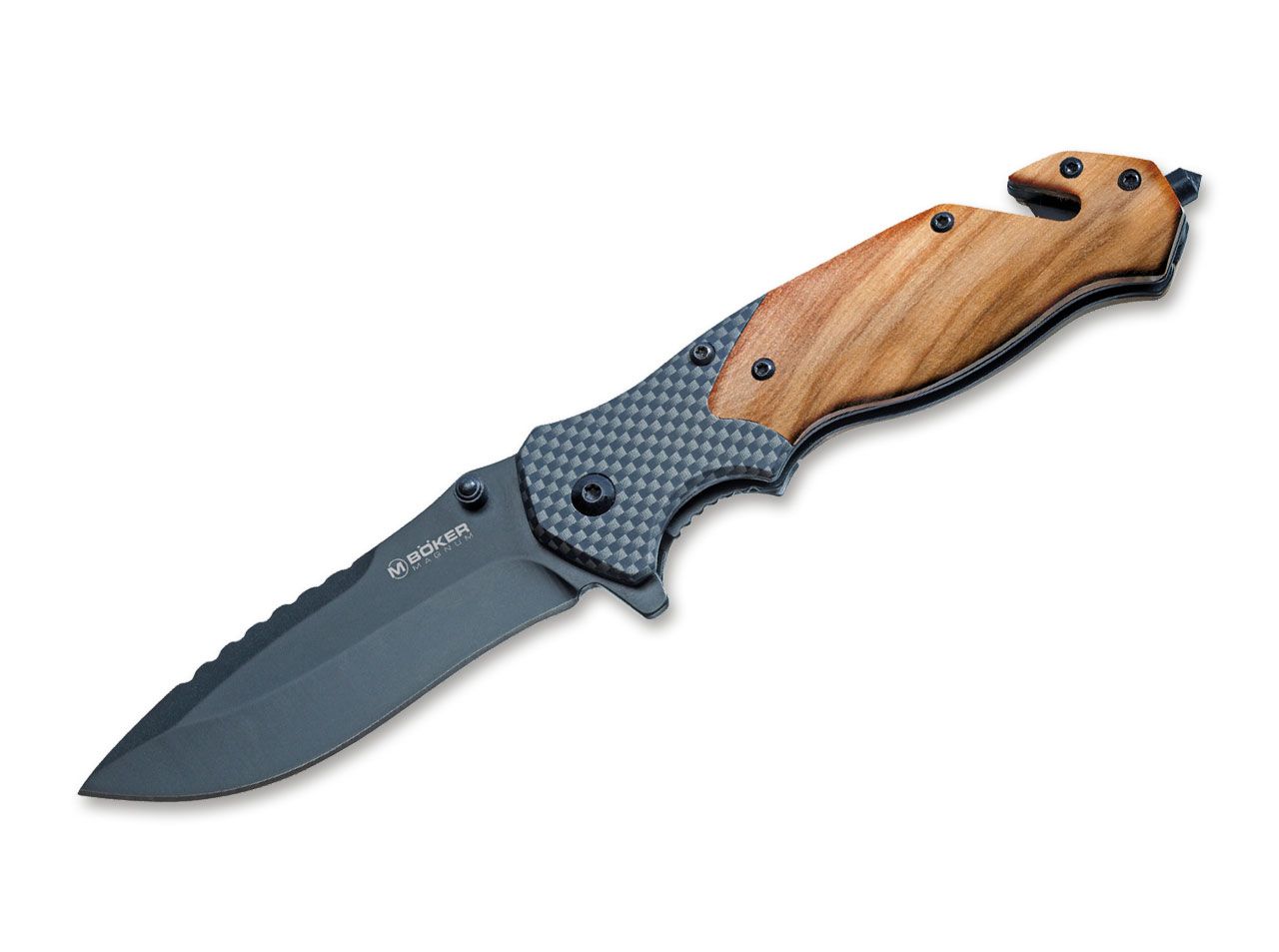 Boker Tree Brand Solingen German Made Integral Fixed Blade Knife with  Cocobolo Wood Handle & Custom