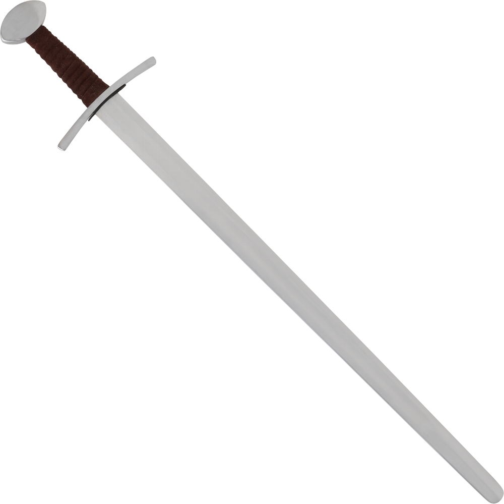 Hand and a half combat sword with scabbard 