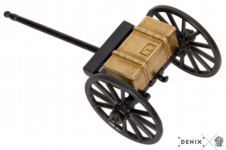 Mini-Munitionswagen Bürgerkrieg, aus Metall, USA 1857