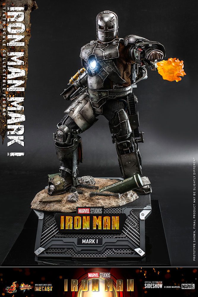 Iron Man Movie Masterpiece Action Figure 1/6 Iron Man Mark I 30 cm