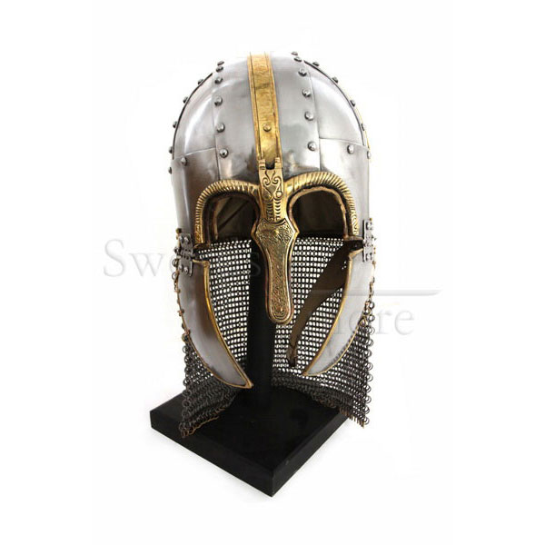 Coppergate Helm (gebogene Brünne) – frühes 7. Jahrhundert, Größe L