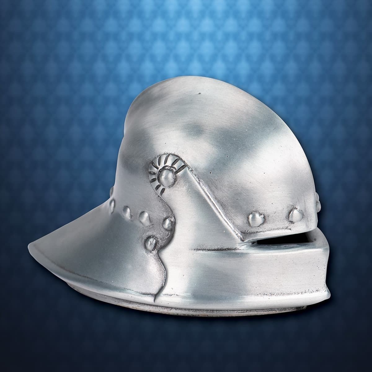 Mini Metal Horseman´s Sallet Helmet