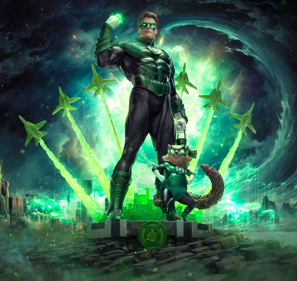 DC Comics Art Scale Deluxe Statue 1/10 Green Lantern Unleashed 24 cm