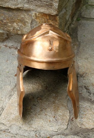 ITALIC A Helmet in 1.6 mm Bronze