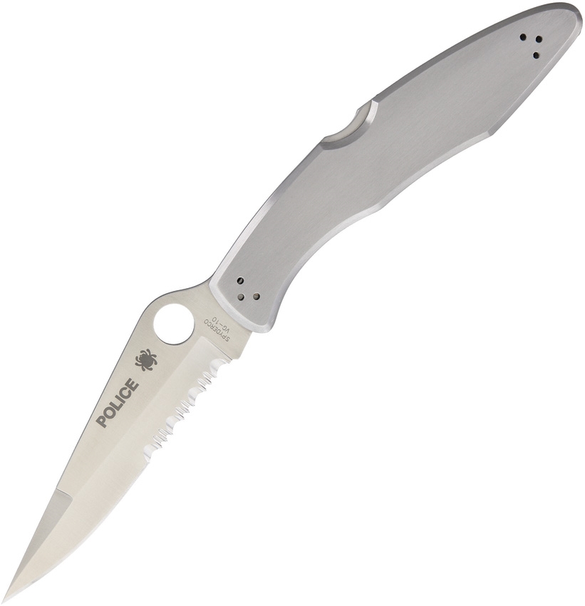 Police Model, Partially Serrated Edge