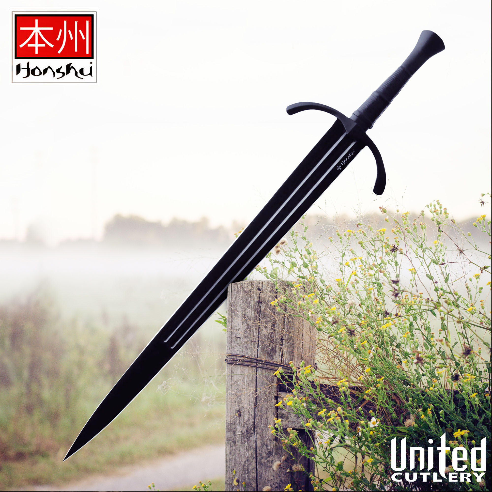 Honshu Midnight Forge Single-Hand Sword And Scabbard