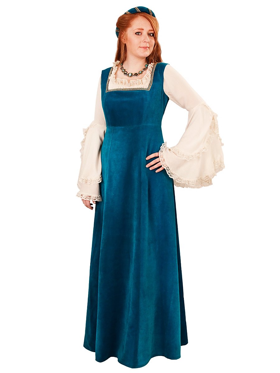 Lady of the Castle Costume turquoise, Size M