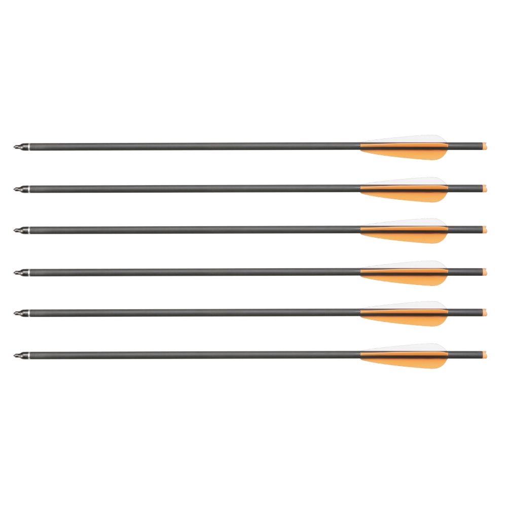 Carbon replacement arrows crossbow 6 pack
