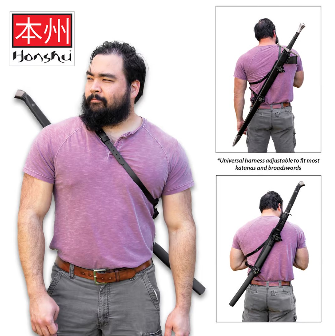 Honshu Over-The-Shoulder Scabbard Harness
