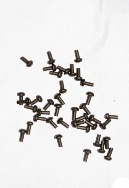 Stahlnieten mit Pilzkopf - Länge 12,75 mm