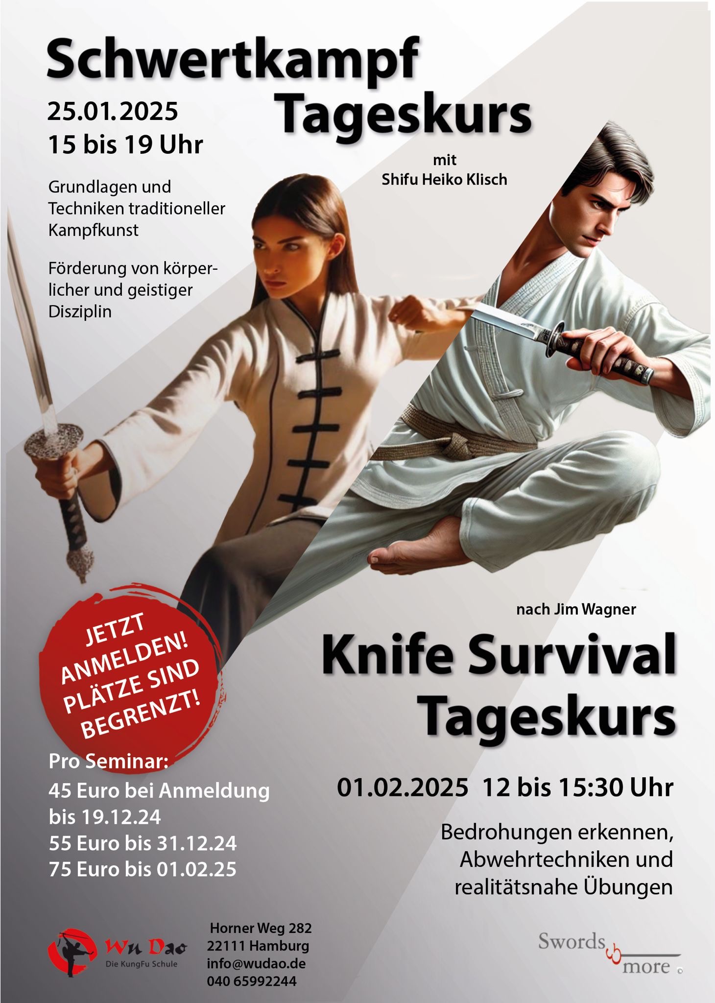 Knife Survival Day Course – Realistic Self-Defense with a Knife