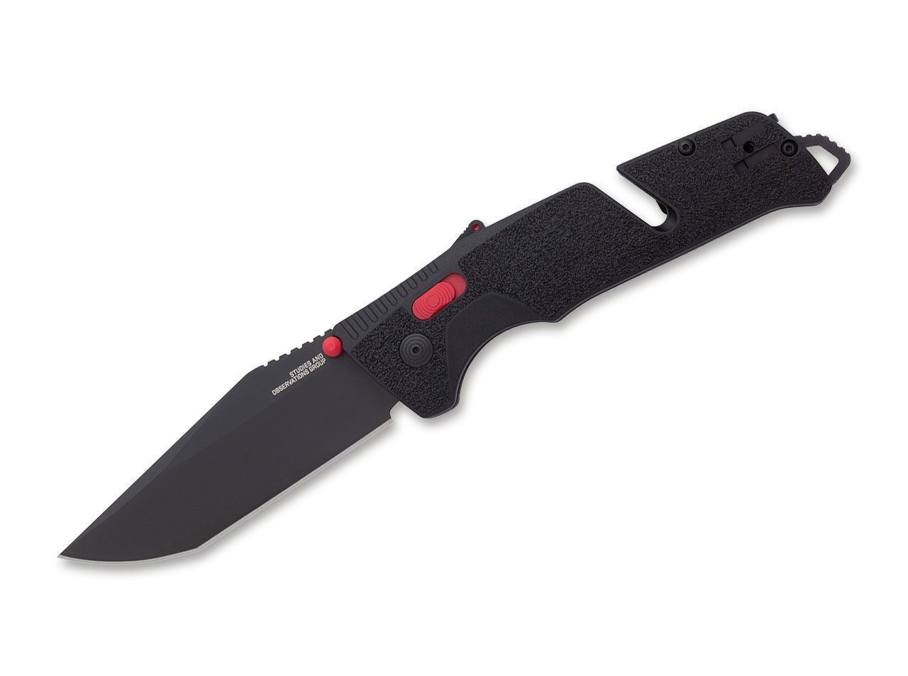 SOG Trident AT Black-Red Tanto