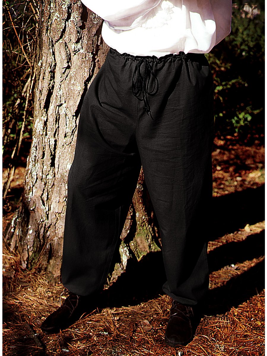 Medieval Trousers black, Size XL/XXL