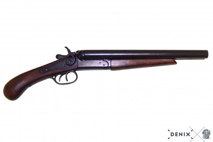 Schrotpistole Wyatt Earps 1881 USA, mit Holzschaft