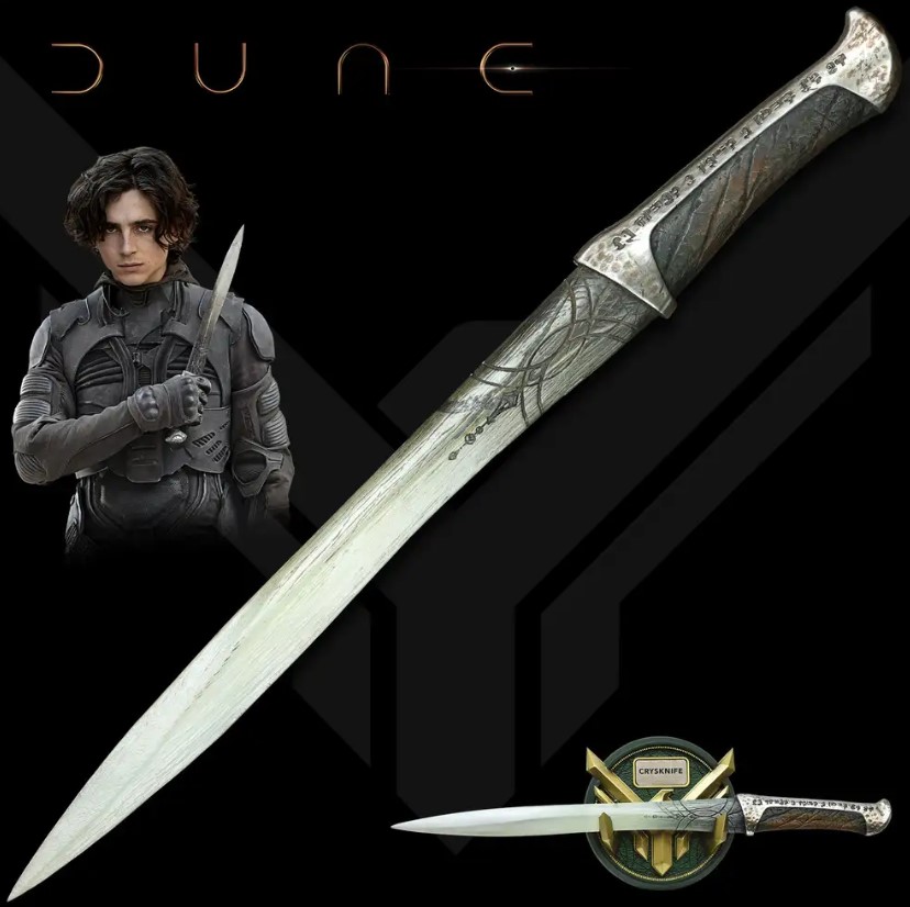 Dune - Offiziell lizenziertes Dune Crysknife von Paul Atreides 