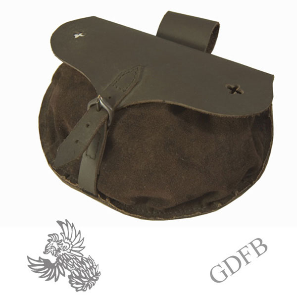 15th Century German soldiers purse- 18 x 15 cm