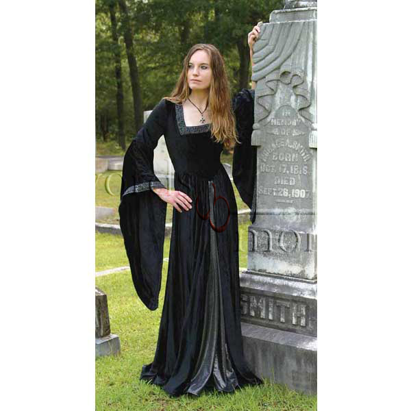 Black Countess Dress, Size XL