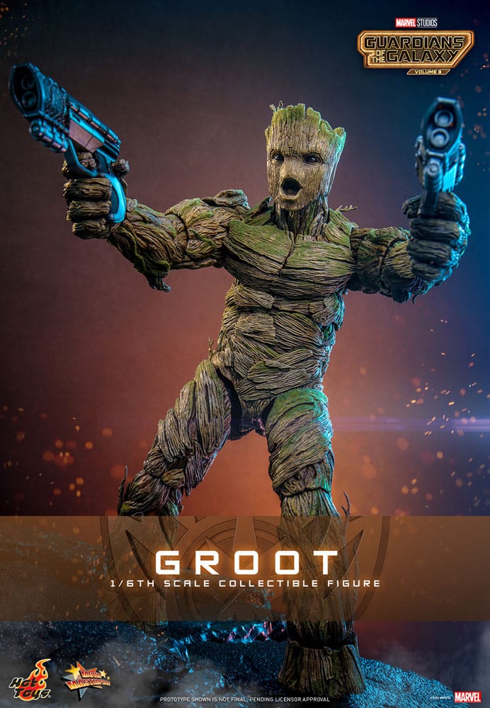 Guardians of the Galaxy Vol. 3 Movie Masterpiece Action Figure 1/6 Groot 32 cm