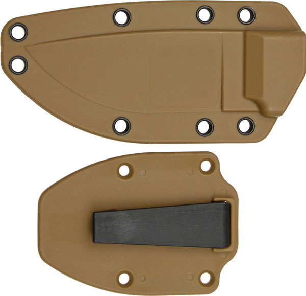 Esee Model 3 Coyotebrown Sheath with boot clip