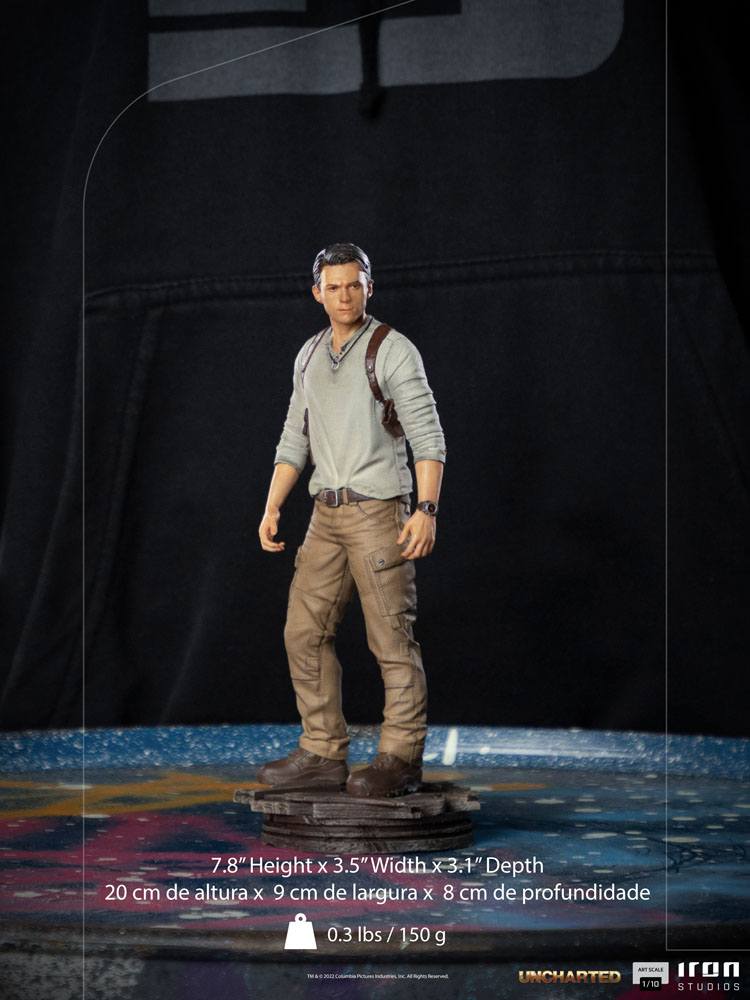 Uncharted Movie Art Scale Statue 1/10 Nathan Drake 20 cm