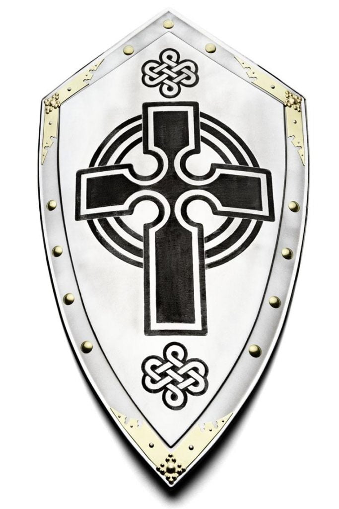 Tempelritter Kreuz Schild