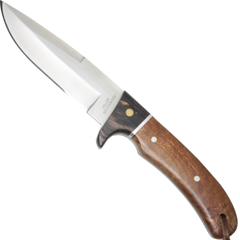 Elegant Hunting Knife with leather sheath