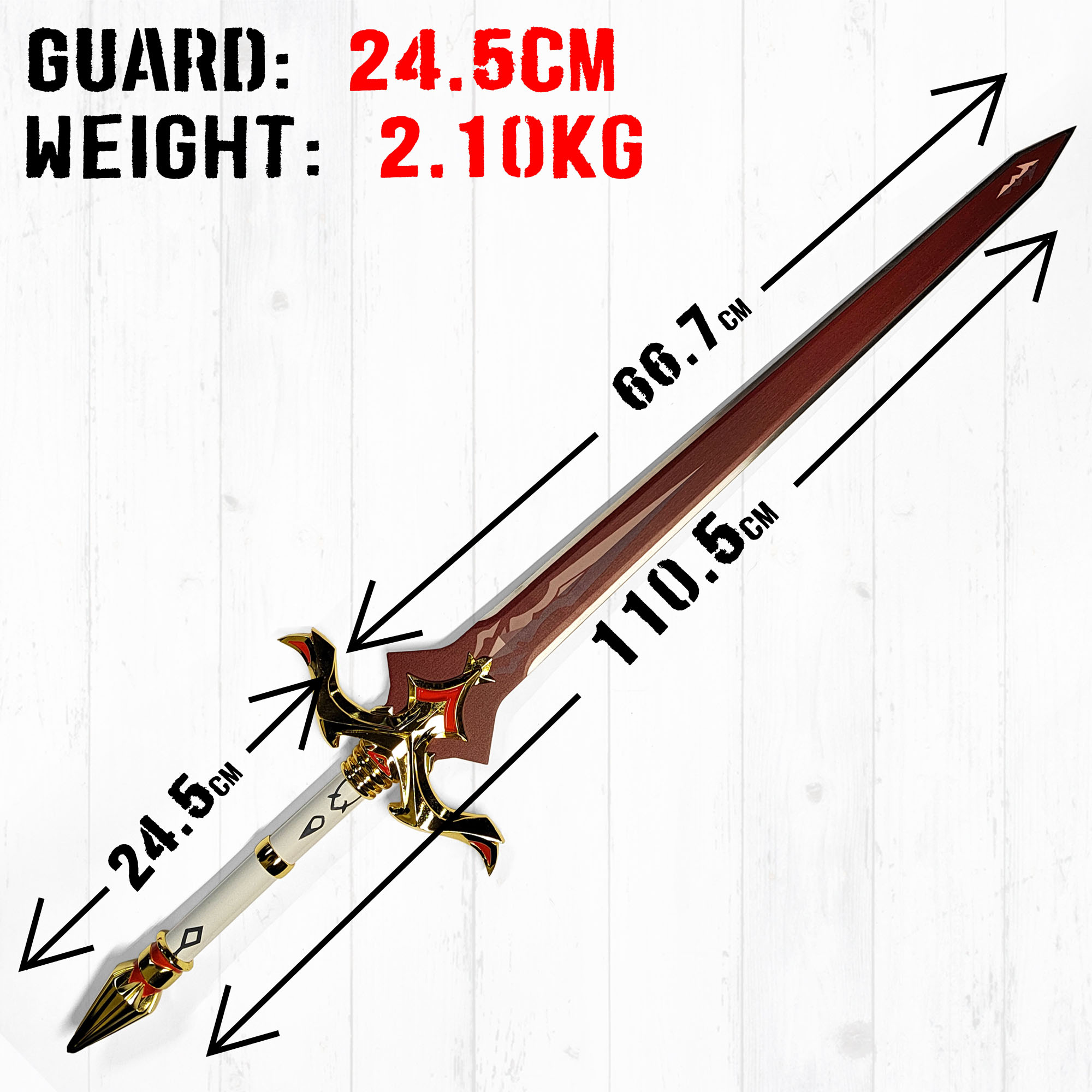 Genshin Impact - Royal Sword with Sheath