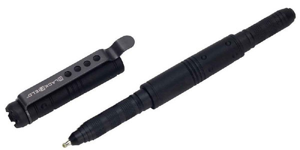BlackField Tactical Pen with cap