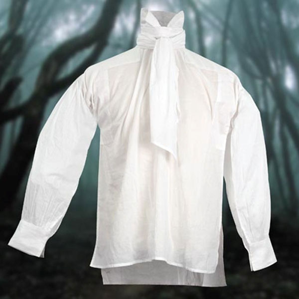 Sleepy Hollow - Ichabod Crane Shirt with Tie, Size L/XL