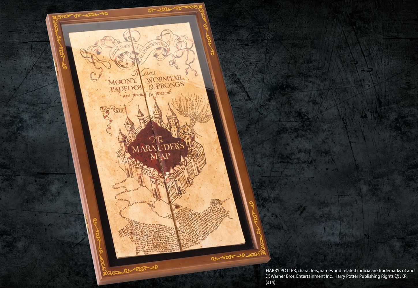 Harry Potter - Display für die Karte des Herumtreibers