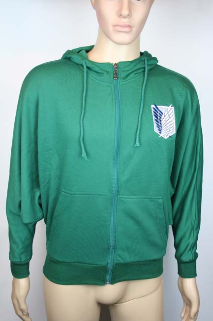 Attack on Titan - Hoodie, green