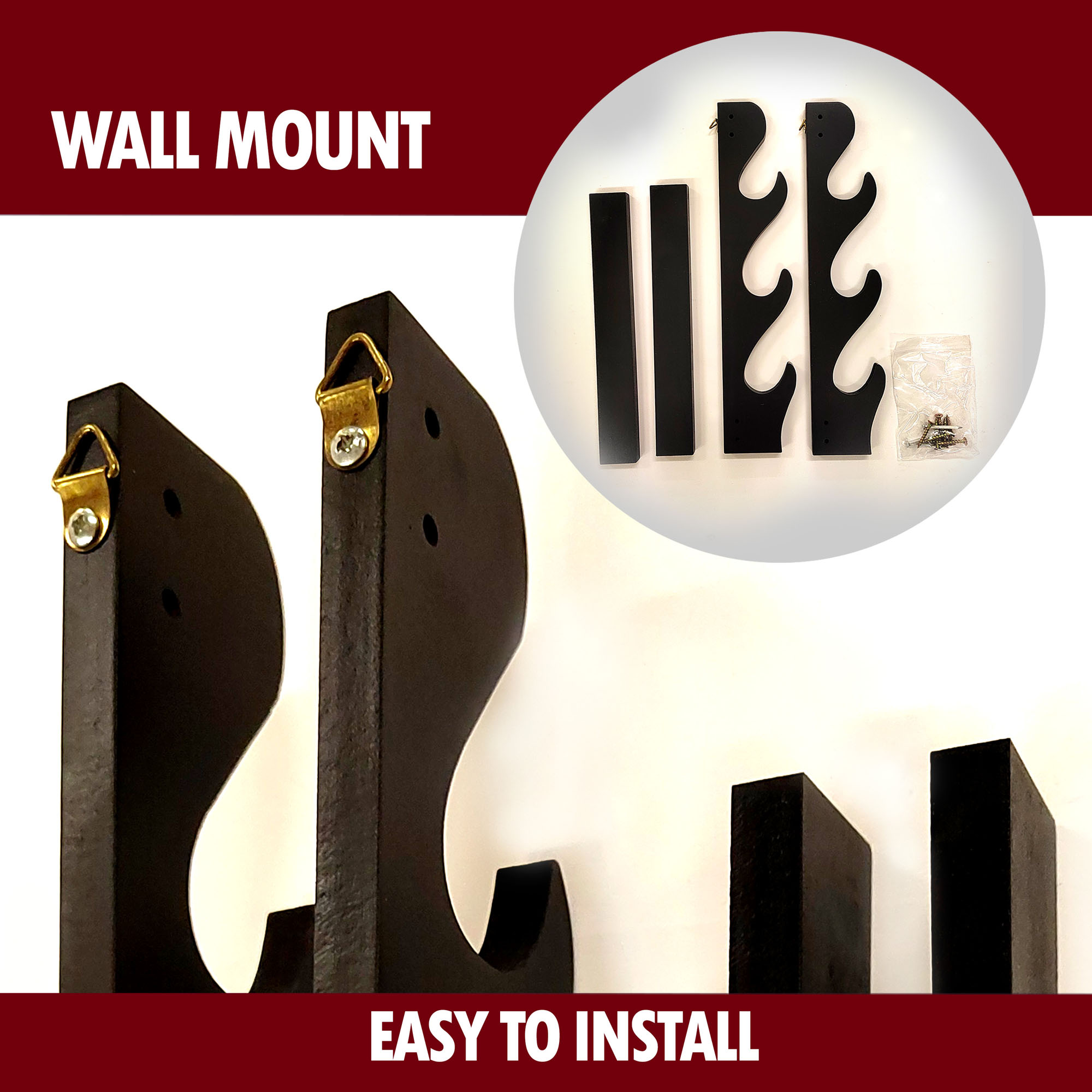 Wooden Wall Mount