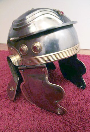 Gallic H Helmet - 1.6 mm Tinned Steel