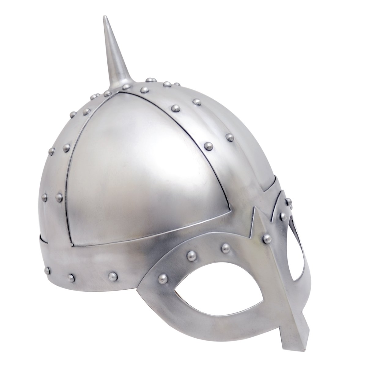 Gjermundbu Helmet - 16 G Iron w/leather liner