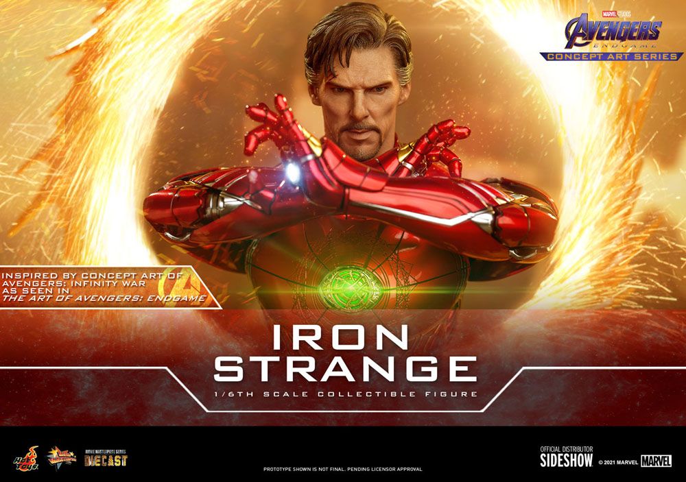 Avengers: Endgame Concept Art Series PVC Action Figure 1/6 Iron Strange 32 cm