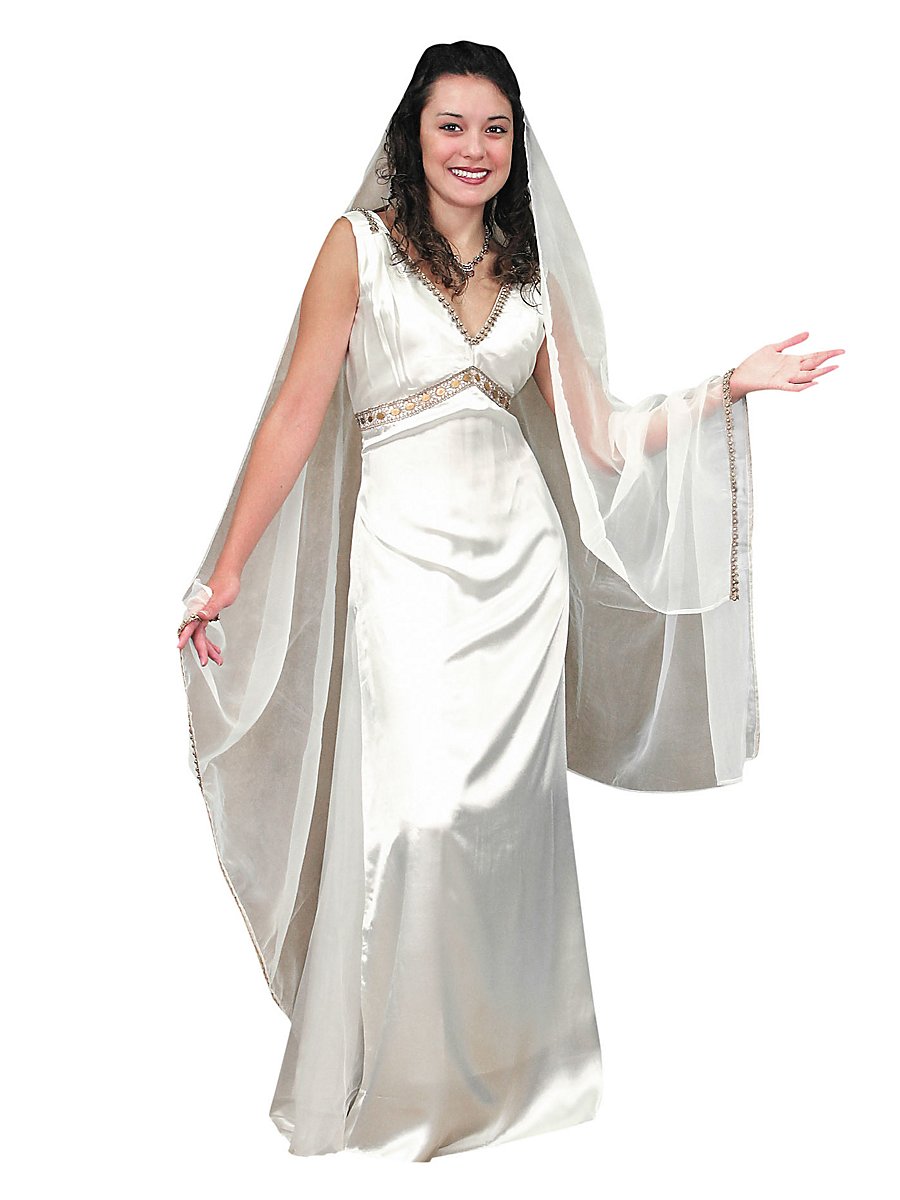 Kleid - Römische Vesta Priesterin, Größe XL