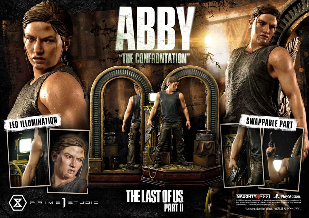 The Last of Us Part II Ultimate Premium Masterline Series Statue 1/4 Abby "The Confrontation" Bonus Version 58 cm