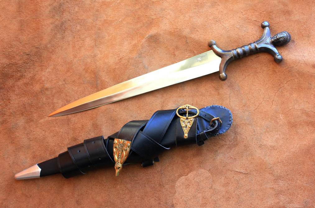Celtic Anthropomorphic Medieval Sword