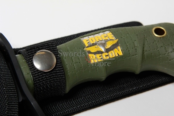 Anytime Anywhere Marine Recon Bowie and sheath