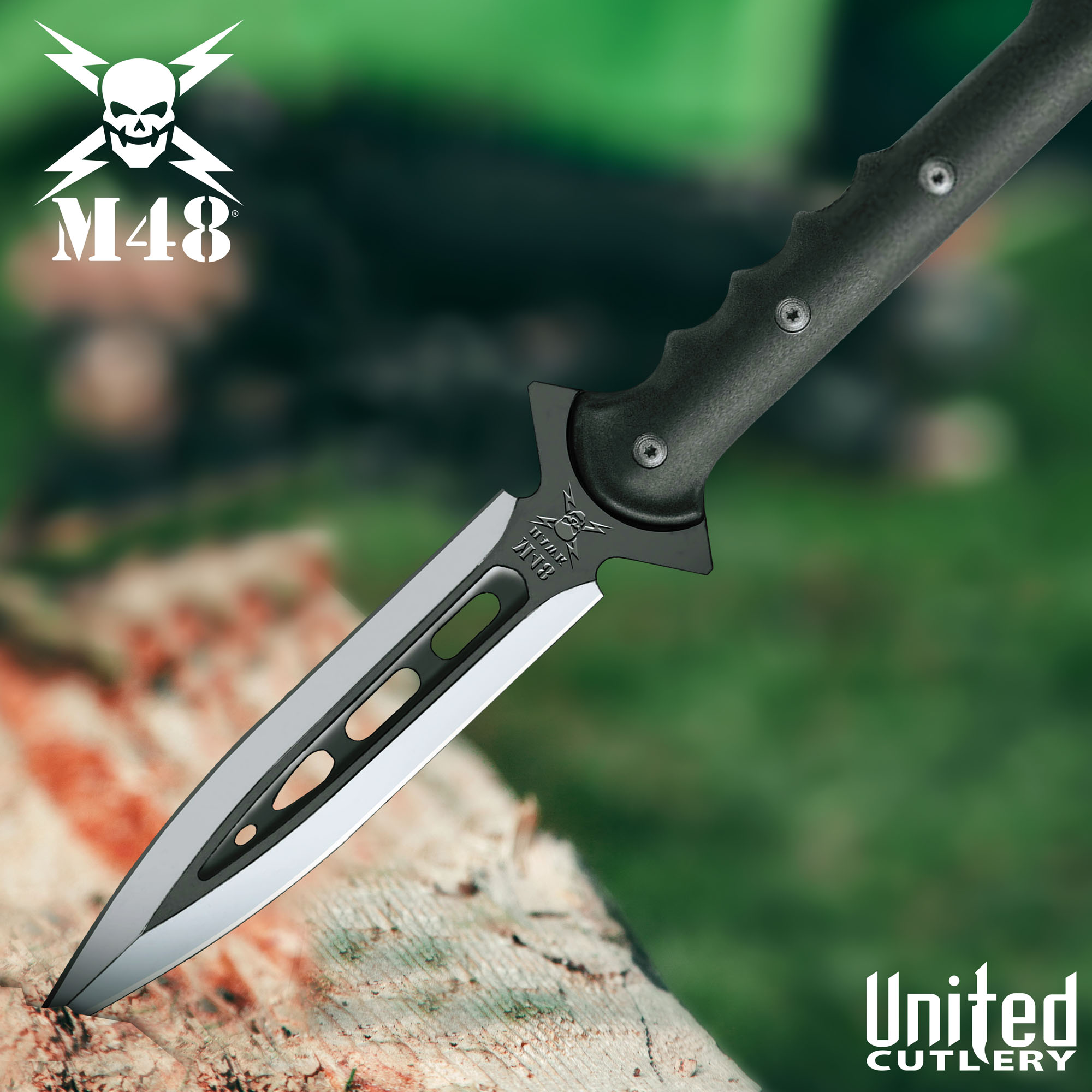 United M48 Survival Spear with sheath