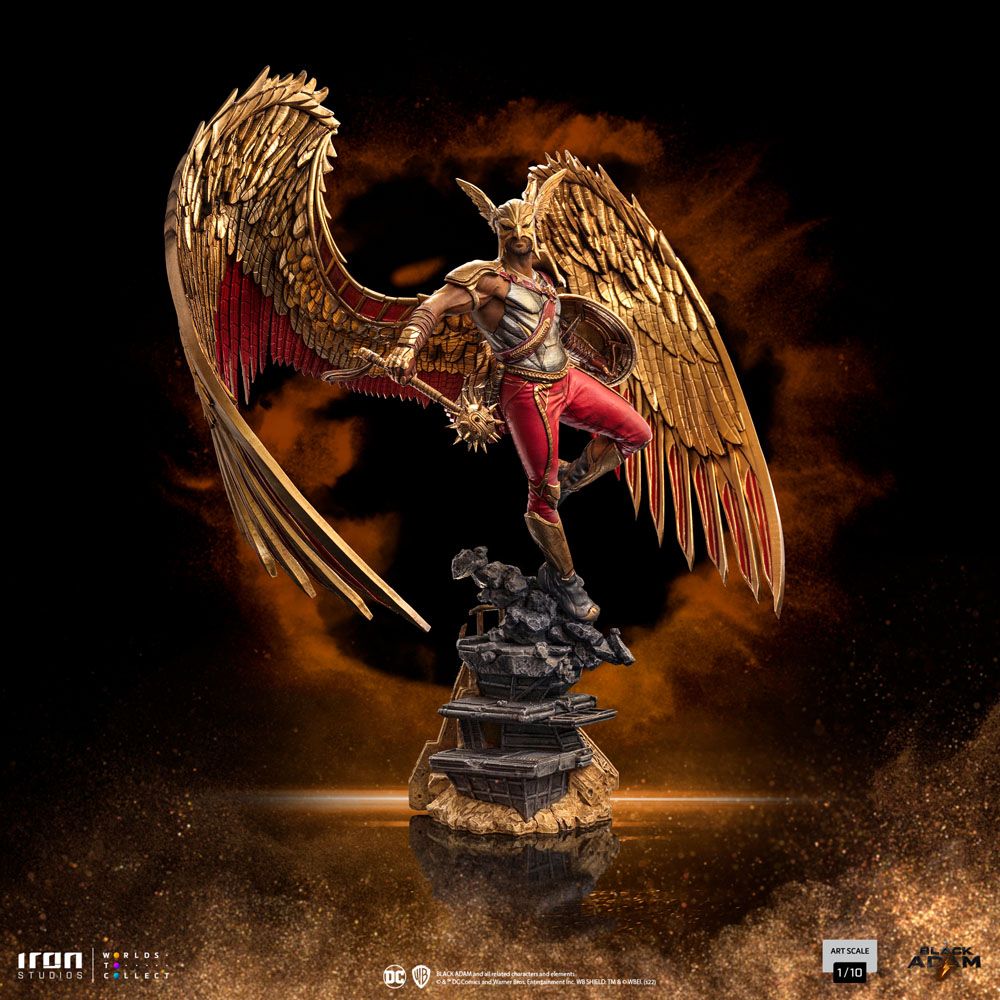 Black Adam Art Scale Statue 1/10 Hawkman 36 cm