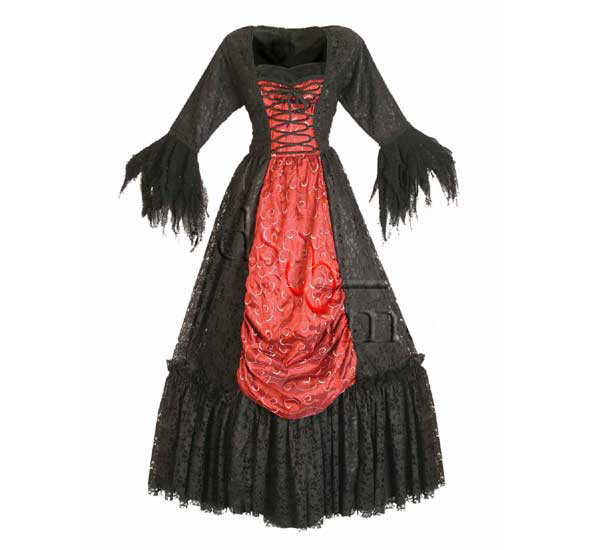 Gothic Net Dress, Size M