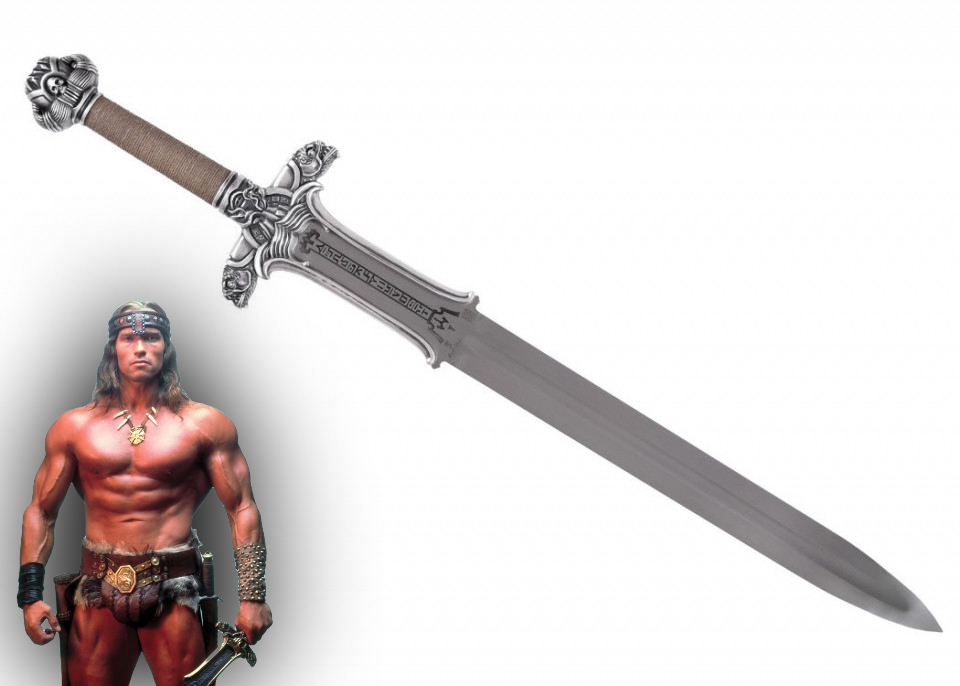 Conan - Atlantean sword, silver colored 