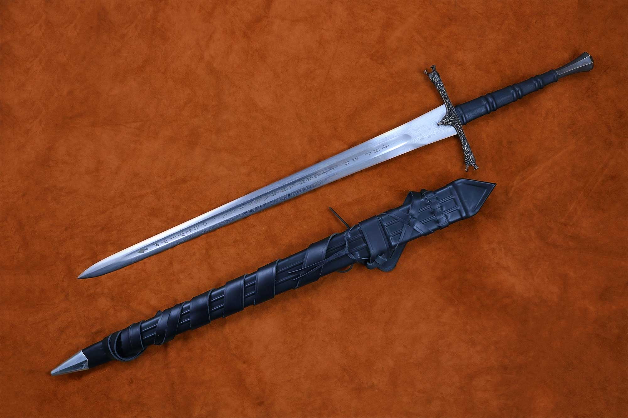Eindride Sword Folded Steel Blade 