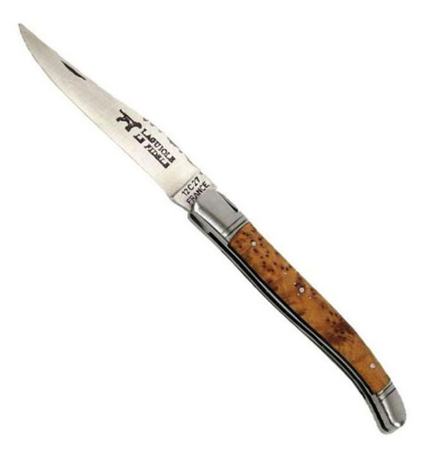 Laguiole Pocket Knife Cedarwood 10 cm