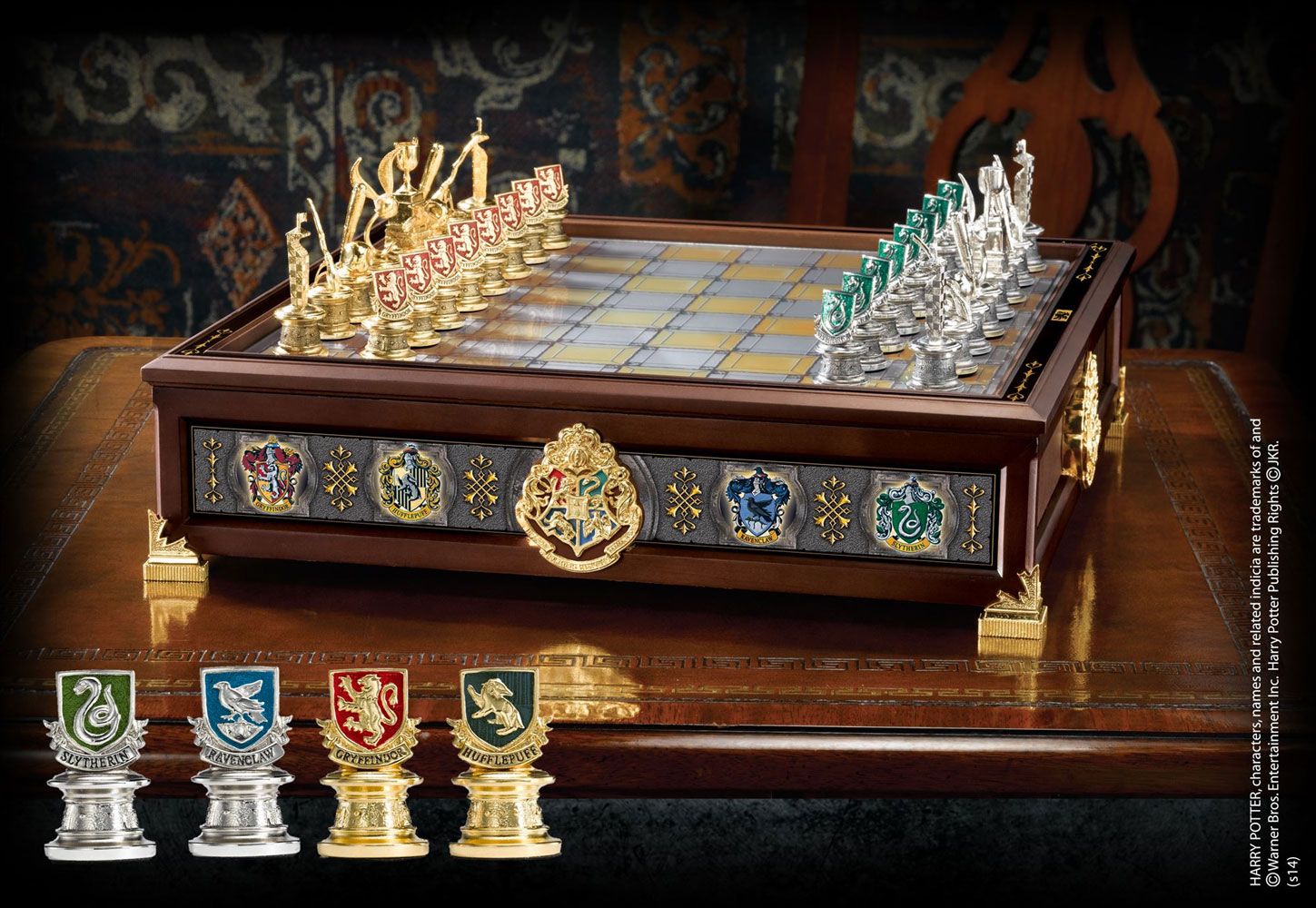 Harry Potter Hogwarts' House Quidditch Chess Set