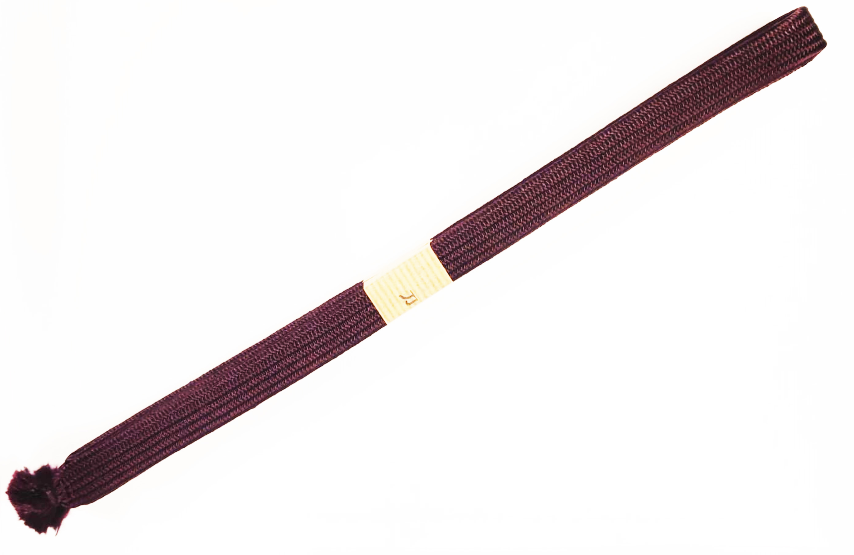 Sageo aus Kunstfaser Kakucho 160 cm für Katana, Aubergine/dunkles Violett