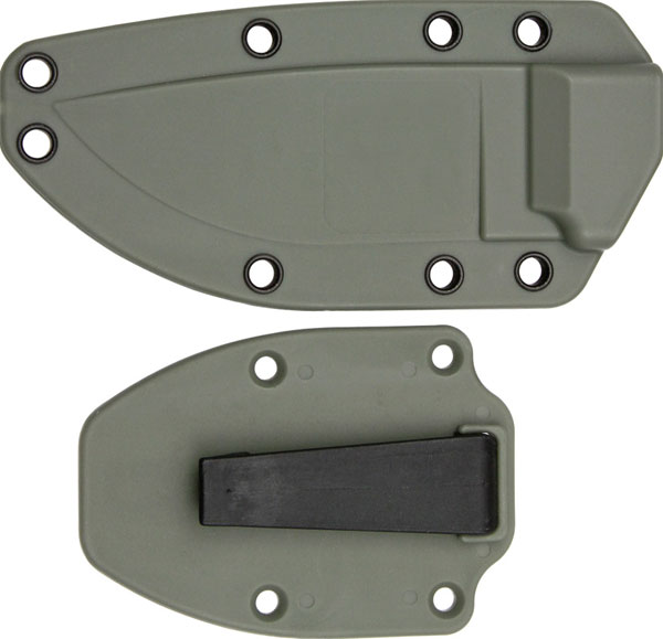 Esee Model 3 Foliage green Sheath with boot clip