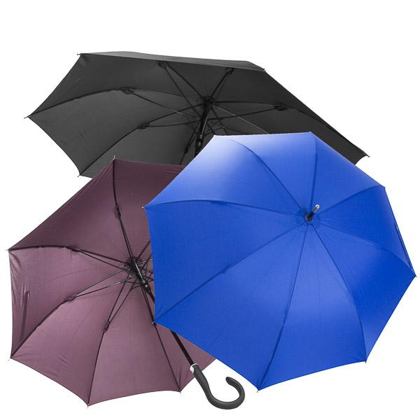Safety umbrella for women, Aubergine