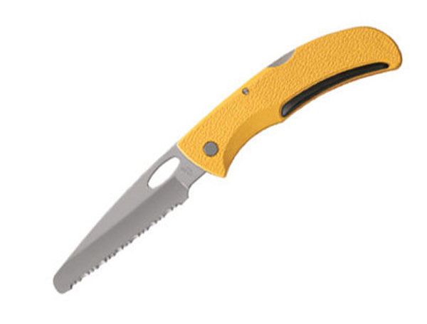 EZ Out Rescue Yellow Serrated Blunt Tip